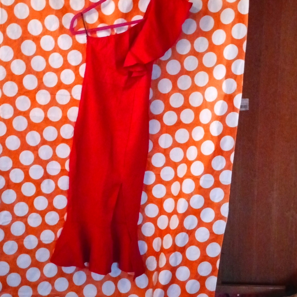 Beautiful radiant red dress